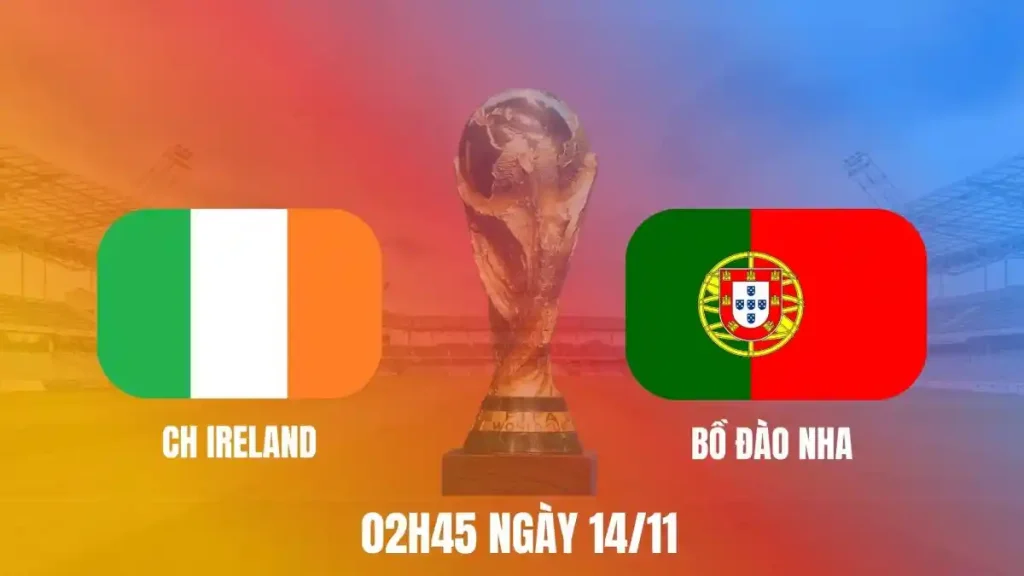 Ireland vs Bồ Đào Nha